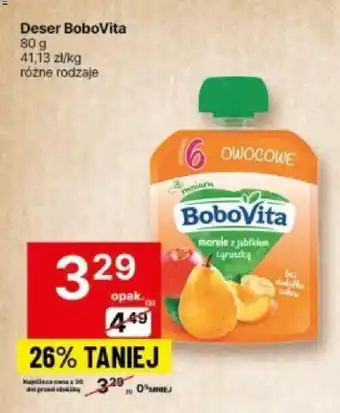 Delikatesy Centrum Deser BoboVita 80 g oferta