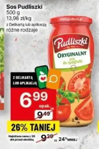 Delikatesy Centrum Sos Pudliszki 500 g oferta