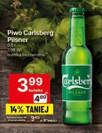 Delikatesy Centrum Piwo Carlsberg Pilsner 0,5 l oferta