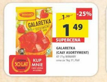 Arhelan Galaretka Winiary 47-71g oferta