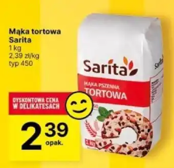 Delikatesy Centrum Mąka tortowa Sarita 1 kg oferta