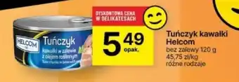 Delikatesy Centrum Tuńczyk kawałki Helcom 120 g oferta