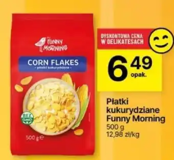 Delikatesy Centrum Płatki kukurydziane Funny Morning 500 g oferta
