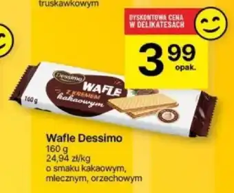 Delikatesy Centrum Wafle Dessimo 160 g oferta