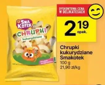 Delikatesy Centrum Chrupki kukurydziane Smakotek 100 g oferta