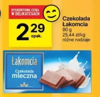 Delikatesy Centrum Czekolada Łakomcia 90 g oferta