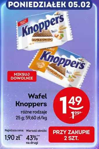 Żabka Wafel Knoppers 25 g oferta
