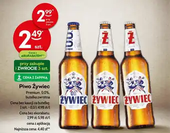 Żabka Piwo Żywiec 0,5 l oferta