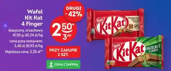 Żabka Wafel Kit Kat 4 Finger 41,5 g oferta