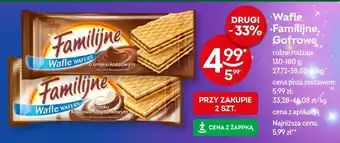 Żabka Wafle Familijne, Gofrowe 130-180 g oferta