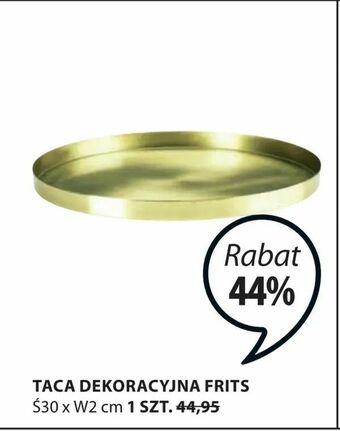 Taca dekoracyjna frits