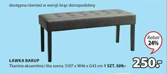 JYSK Ławka barup oferta