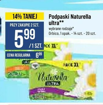 Polomarket Podpaski Naturella ultra oferta