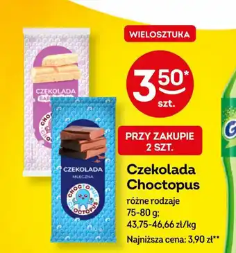Żabka Czekolada Choctopus 75-80 g oferta