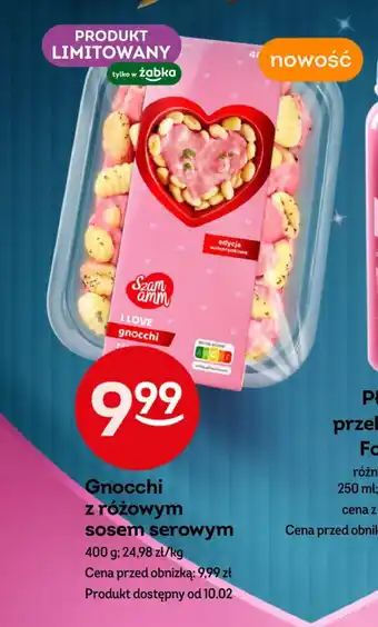 Żabka Gnocchi z różowym sosem serowym 400 g oferta