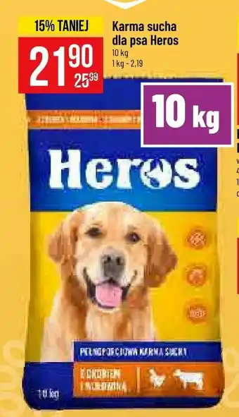 Polomarket Karma sucha dla psa Heros oferta