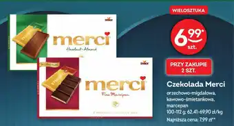 Żabka Czekolada Merci 100-112 g oferta