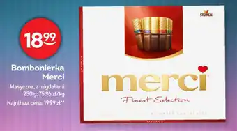 Żabka Bombonierka Merci 250 g oferta