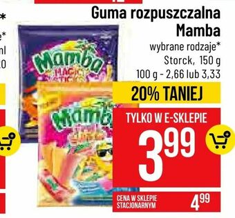 Polomarket Guma rozpuszczalna Mamba oferta