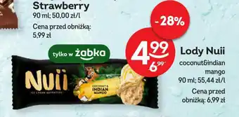 Żabka Lody Nuii 90 ml oferta