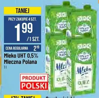 Polomarket Mleko UHT 0,5% Mleczna Polana oferta