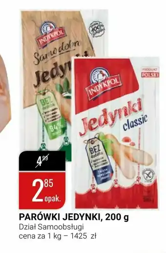 bi1 PARÓWKI JEDYNKI, 200 g oferta