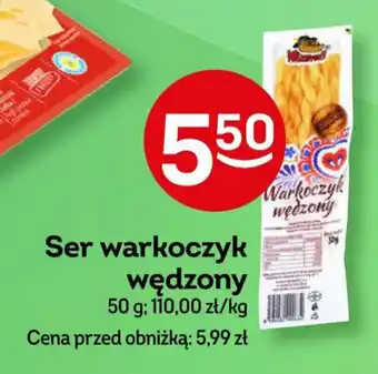 Żabka Ser warkoczyk wędzony oferta