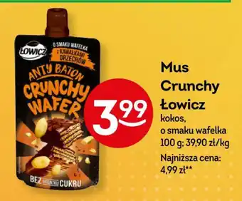 Żabka Mus Crunchy Łowicz 100 g oferta