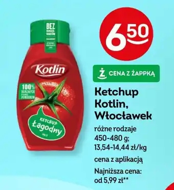 Żabka Ketchup Kotlin, Włocławek 450-480 g oferta