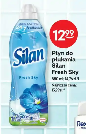 Żabka Płyn do płukania Silan Fresh Sky 880 ml oferta
