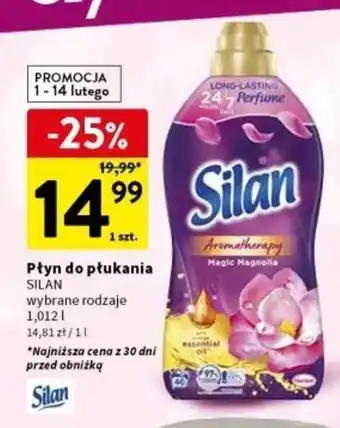 Intermarche Płyn do płukania SILAN 1,012l oferta