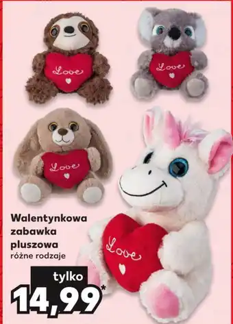 Kaufland Walentynkowa zabawka pluszowa oferta