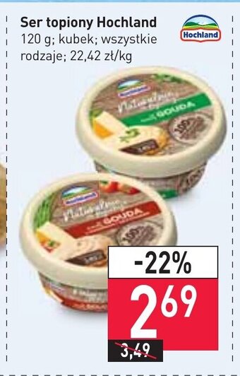 Stokrotka Ser topiony Hochland 120g oferta