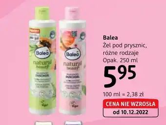 dm drogerie markt Żel pod prysznic Balea oferta