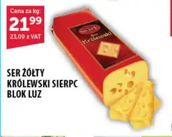 Eurocash Ser żółty Królewski Sierpc 1kg oferta