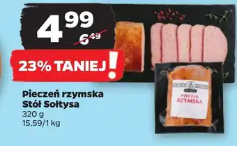 Netto Pieczeń rzymska Stół Sołtysa oferta