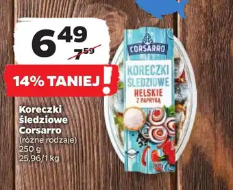 Netto Koreczki śledziowe Corsarro oferta