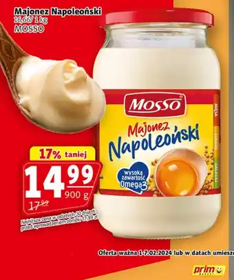 Prim Market Majonez Mosso oferta