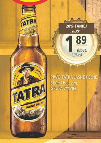 Arhelan Piwo Tatra Jasne Pełne 500ml oferta