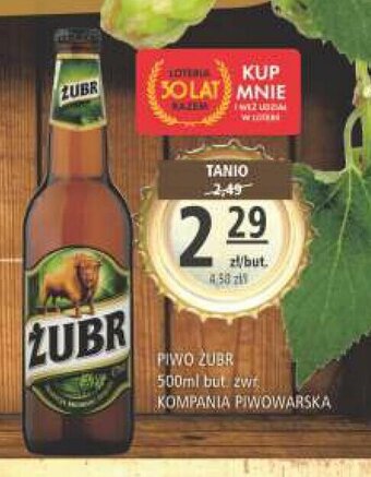 Arhelan Piwo Żubr 500ml oferta