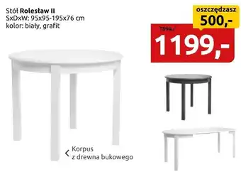 Black Red White Stół oferta
