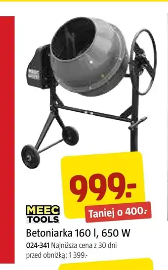 Jula Betoniarka Meec Tools oferta