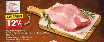 Biedronka Łopatka bez kości Kraina Mięs oferta