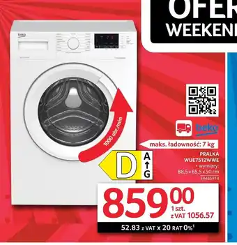 Selgros Pralka Beko oferta