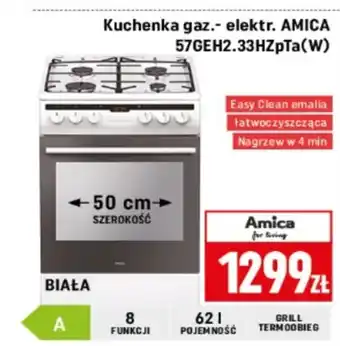 Neopunkt Kuchenka gazowo-elektryczna Amica oferta