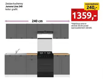 Black Red White Zestaw kuchenny Line oferta