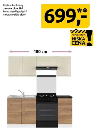 Black Red White Zestaw kuchenny Line oferta