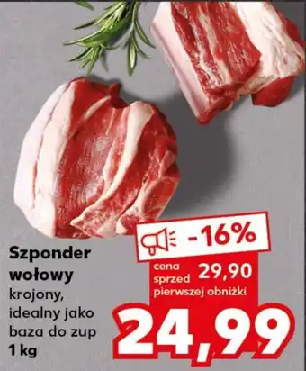 Kaufland Szponder wołowy oferta