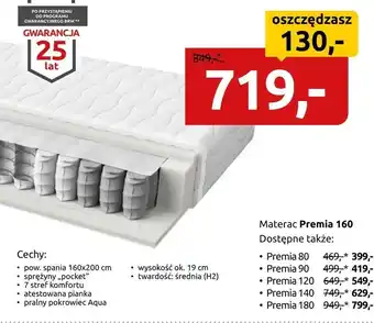 Black Red White Materac Ok oferta