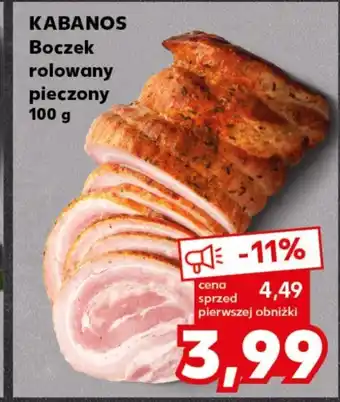 Kaufland Boczek Kabanos oferta